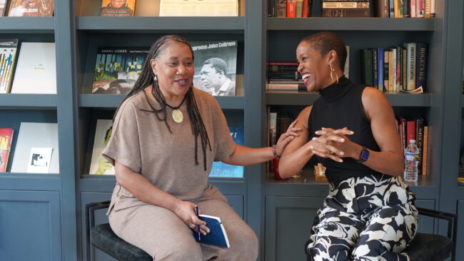 Candace Doby and Rose Scott of WABE in conversation about building and training your courage muscle